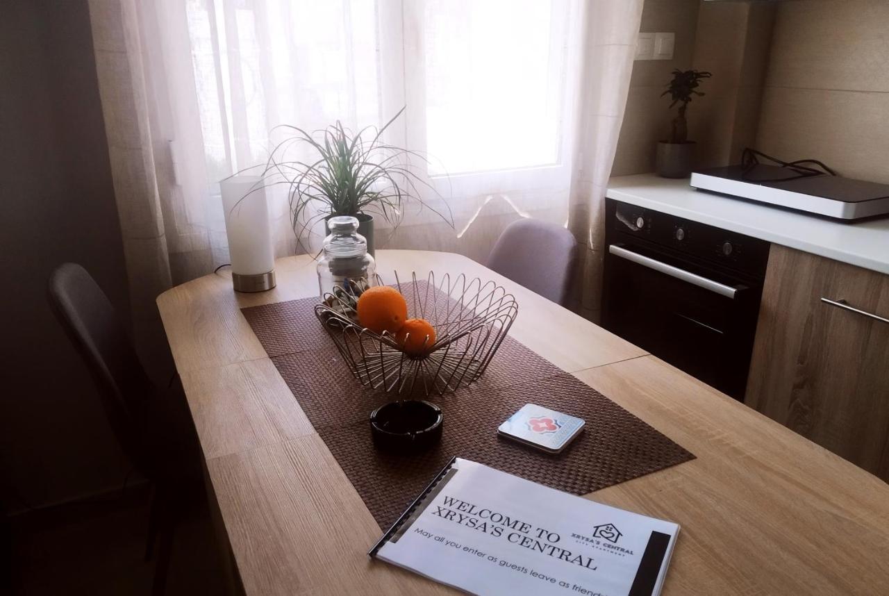 Xrysa'S Central City Apartment Mesolóngion Extérieur photo